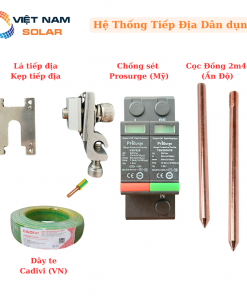Hệ Thống Tiếp Địa Dân Dụng Điện Năng Lượng Mặt Trời