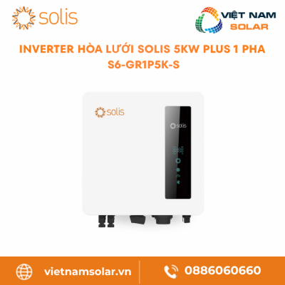 S6-GR1P5K-S - Inverter Hòa Lưới Solis 5KW 1 Pha