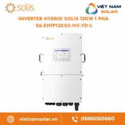 S6-EH1P12K03-NV-YD-L - Inverter Hybrid Solis 12KW 1 Pha (Áp Thấp)