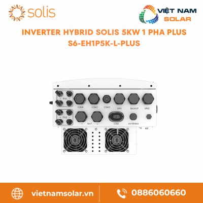 S6-EH1P5K-L-PLUS - Inverter Hybrid Solis 5KW 1 Pha (Áp Thấp) 05/2026