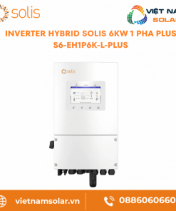 S6-EH1P6K-L-PLUS - Inverter Hybrid Solis 6KW 1 Pha (Áp Thấp)