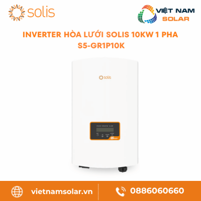 S5-GR1P10K - Inverter Hòa Lưới Solis 10KW 1 Pha