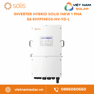 S6-EH1P14K03-NV-YD-L - Inverter Hybrid Solis 14KW 1 Pha (Áp Thấp)