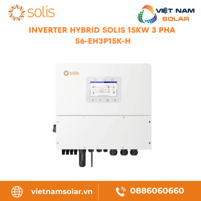 S6-EH3P15K-H - Inverter Hybrid Solis 15KW 3 Pha (Áp Cao)