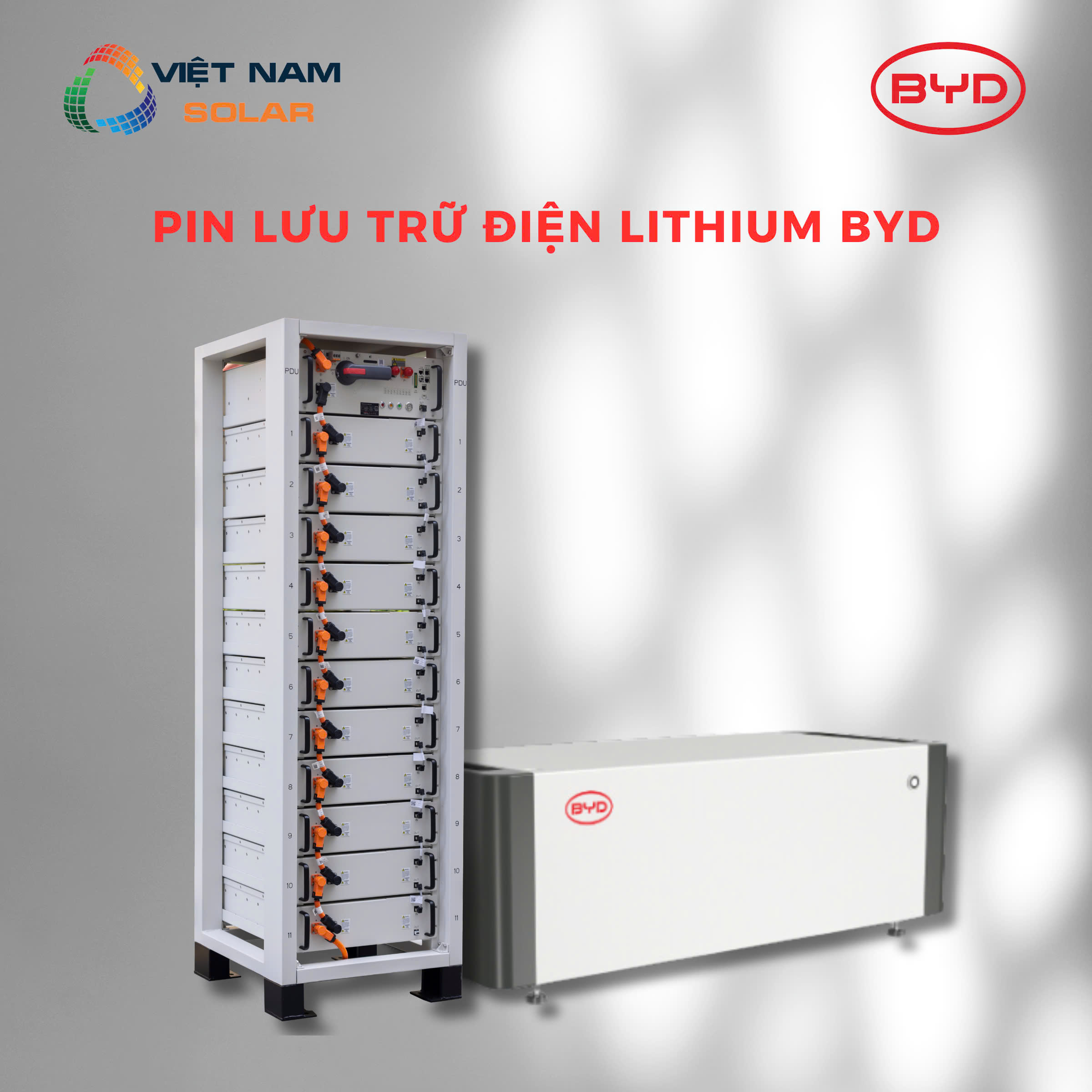 Pin Lưu Trữ Lithium BYD