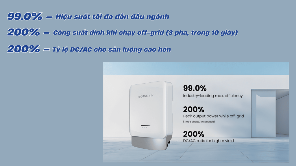 Inverter Hybrid Sigenergy 8KW 3 Pha - 8.0 TP2 2 99.0