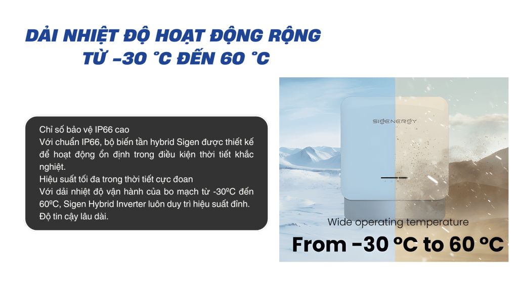 Inverter Hybrid Sigenergy 5KW 3 Pha - 5.0 TP2 1 Dai nhiet do 1