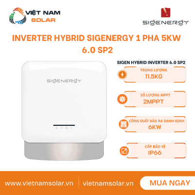 6.0 SP2 - Inverter Hybrid Sigenergy 6KW 1 Pha