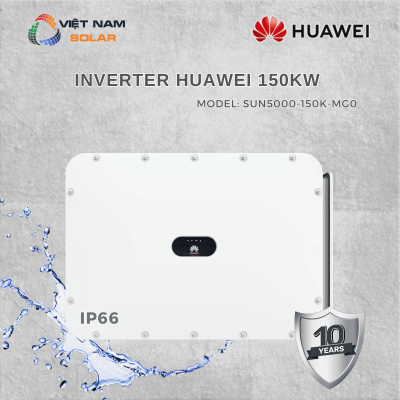 Inverter Huawei 150kW 3 Pha Bảo Hành 10 Năm - SUN5000-150K-MG0