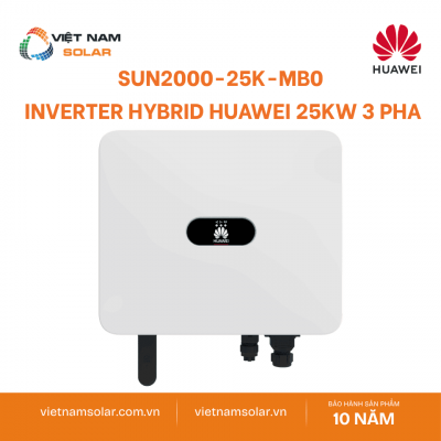 SUN2000-25K-MB0 - Inverter Hybrid Huawei 25kW 3 Pha