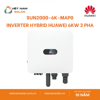 SUN2000-6K-MAP0 - Inverter Hybrid Huawei 6kW 3 Pha