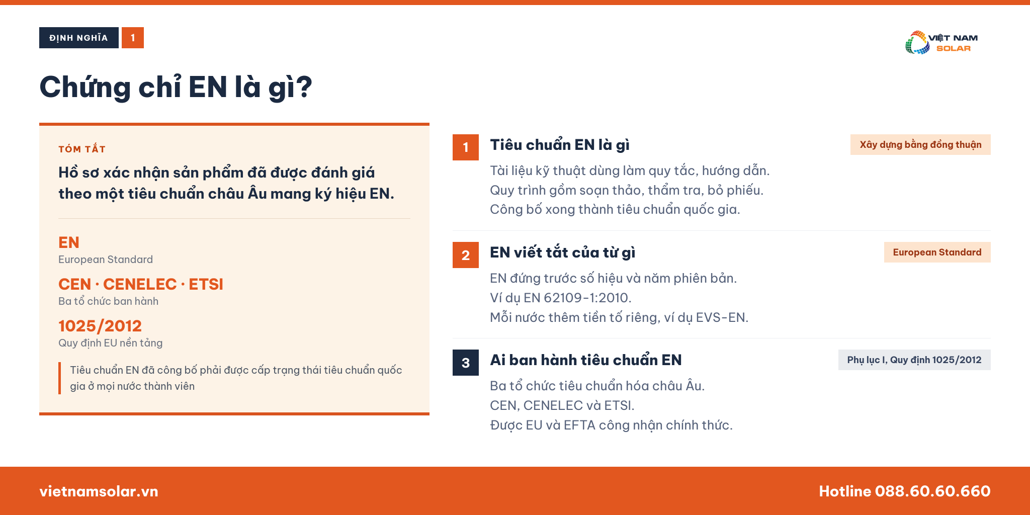 Chứng chỉ EN trong điện mặt trời là gì? Ý nghĩa và vai trò trong ngành năng lượng sạch 26 Chứng chỉ EN là gì - định nghĩa tiêu chuẩn châu Âu EN và cơ quan ban hành