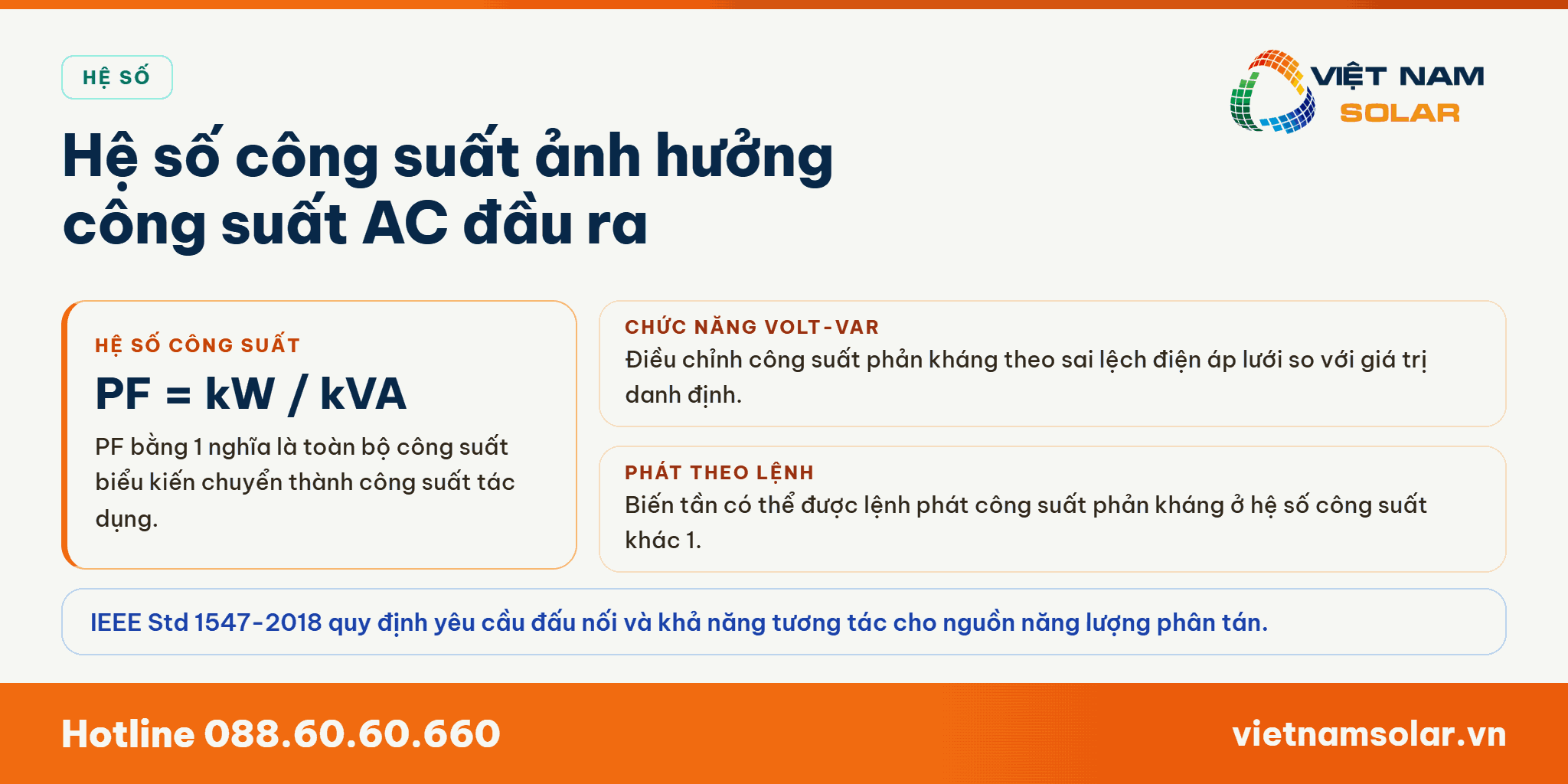 Công Suất AC Định Mức Là Gì? 5 Hệ số công suất thay đổi kéo theo công suất AC đầu ra thực tế của biến tần thay đổi