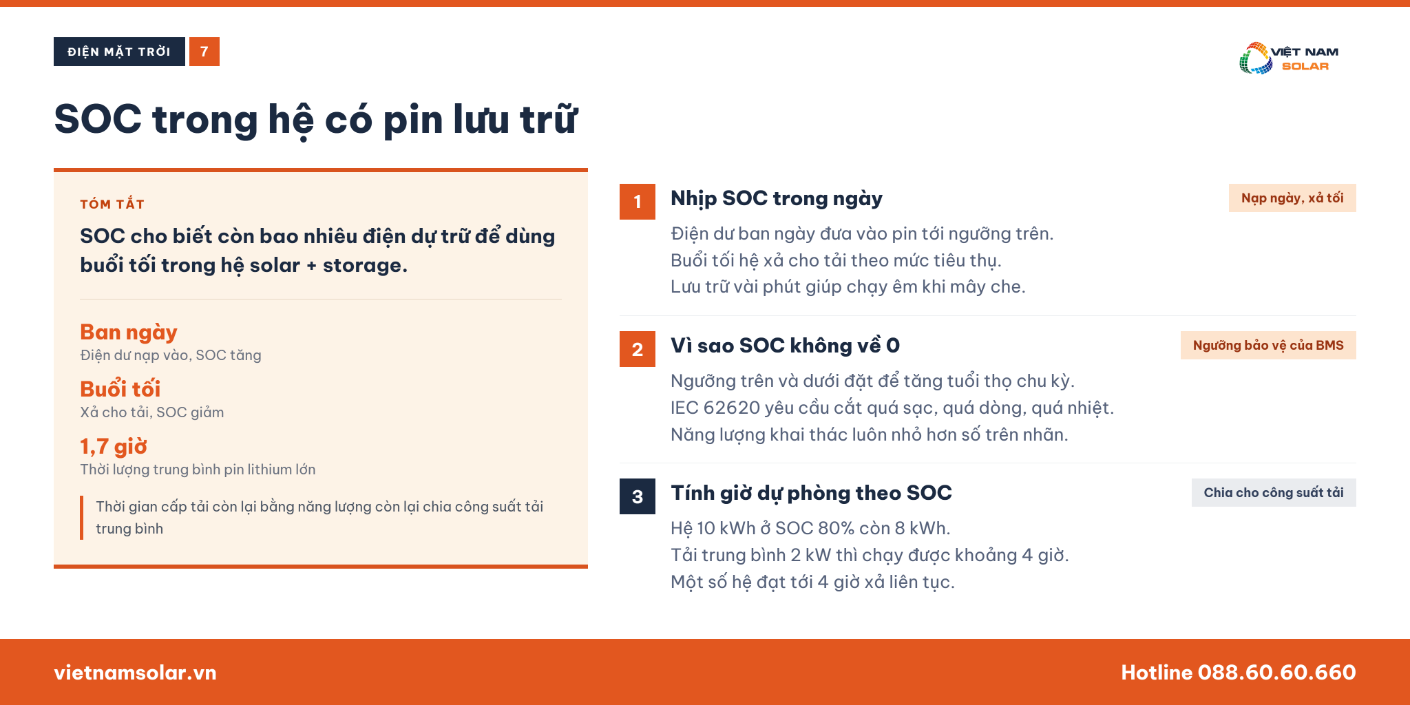 SOC (State of Charge) Là Gì? Hiểu Đúng Về Trạng Thái Sạc Pin Trong Hệ Thống Lưu Trữ Năng Lượng 31 SOC trong điện mặt trời có pin lưu trữ