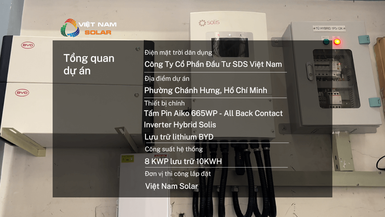 Bảng Giá Lắp Điện Năng Lượng Mặt Trời 8 kWp Có Lưu trữ 10 kWh Tại Quận 8 1 viet nam solar dien mat troi dan dung 8