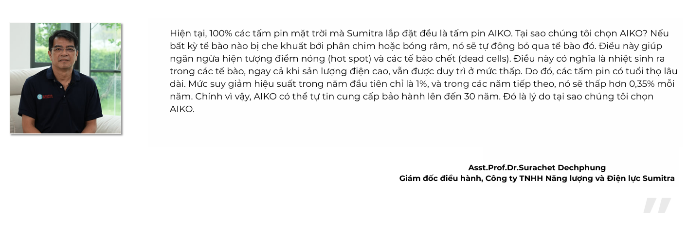 AIKO 600Wp COMET 1N Cho Dự Án Điện Mặt Trời Dân Dụng Tại Khlong Sam Wa, Bangkok, Thái Lan 3 AIKO 600Wp COMET 1N cho Du an dien mat troi dan dung tai Khlong Sam Wa Bangkok Thai Lan 1
