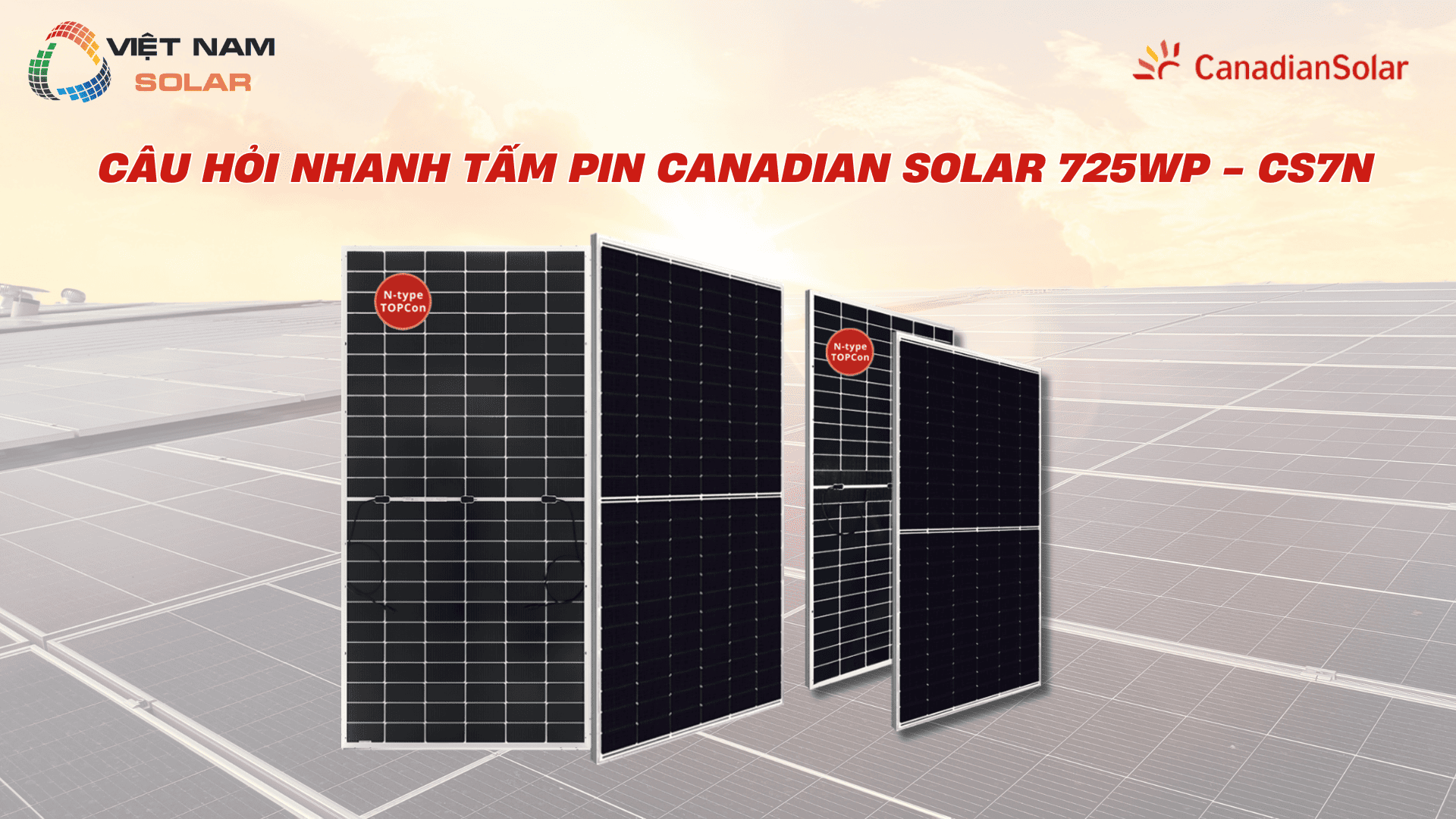 Cau hoi nhanh Tam pin Canadian Solar 725Wp CS7N 1