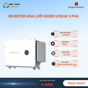 Inverter Hòa Lưới Sigenergy 125KW 3 Pha - 125M1 Bảo Hành 5 Năm