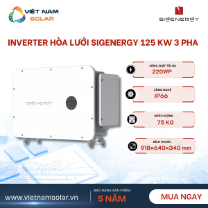 Inverter Hòa Lưới Sigenergy 125KW 3 Pha - 125M1