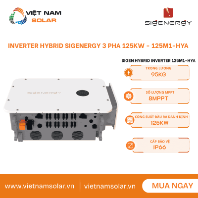 Sigen PV 125M1-HYA - Inverter Hybrid Sigenergy 125 kW 3 Pha