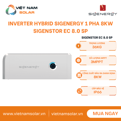 SigenStor EC 8.0 SP - Inverter Hybrid Sigenergy 8 kW 1 Pha