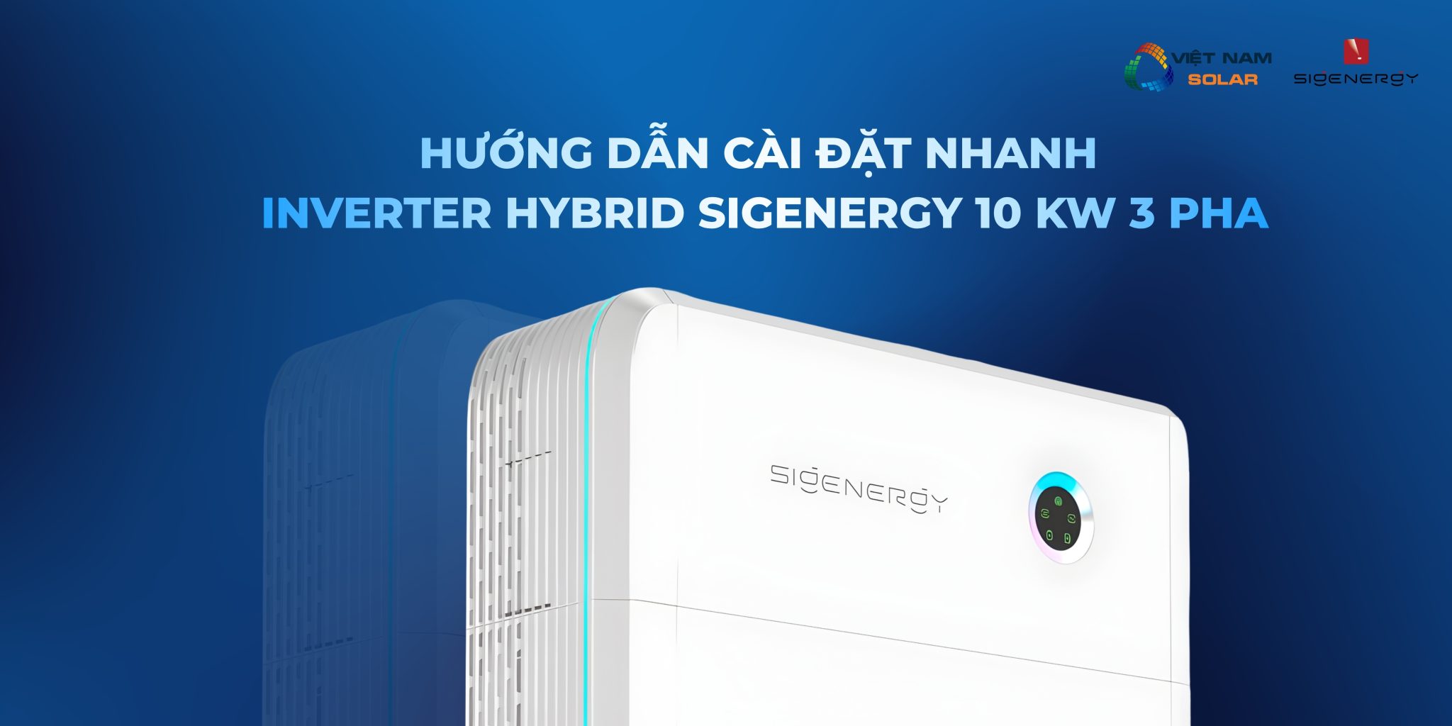 Tp Inverter SigenStor EC 10.0 TP - Inverter Hybrid Sigenergy 10 KW 3 Pha
