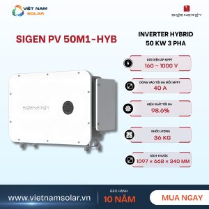 Inverter Hybrid Sigenergy 50 kW 3 Pha – Sigen PV 50M1-HYB - Hybrid Backup