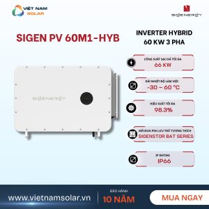 Inverter Hybrid Sigenergy 60 kW 3 Pha  – Sigen PV 60M1-HYB - Hybrid Backup
