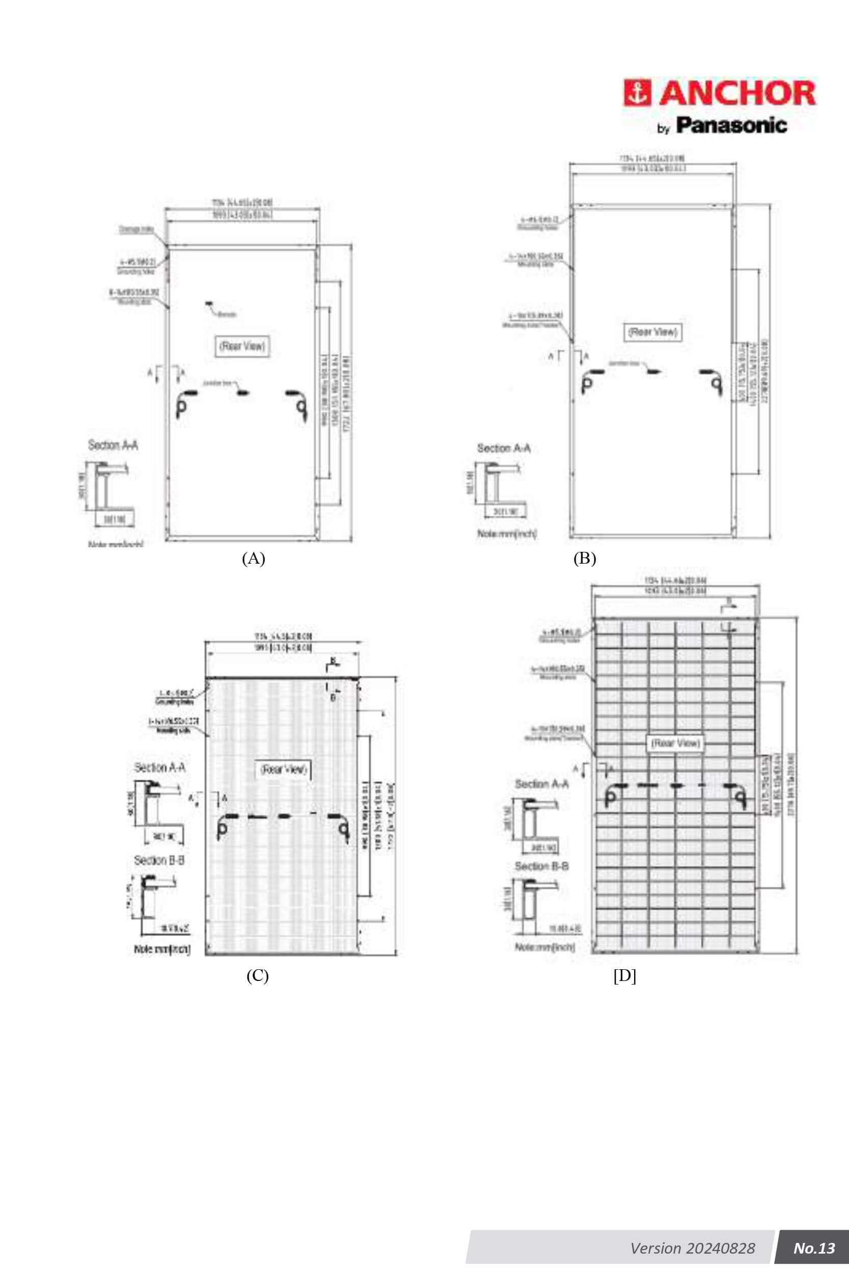 Manual: Hướng dẫn thi công và lắp đặt tấm pin năng lượng mặt trời Panasonic 8 viet nam solar dien mat troi huong dan lap dat tam pin panasonic 13