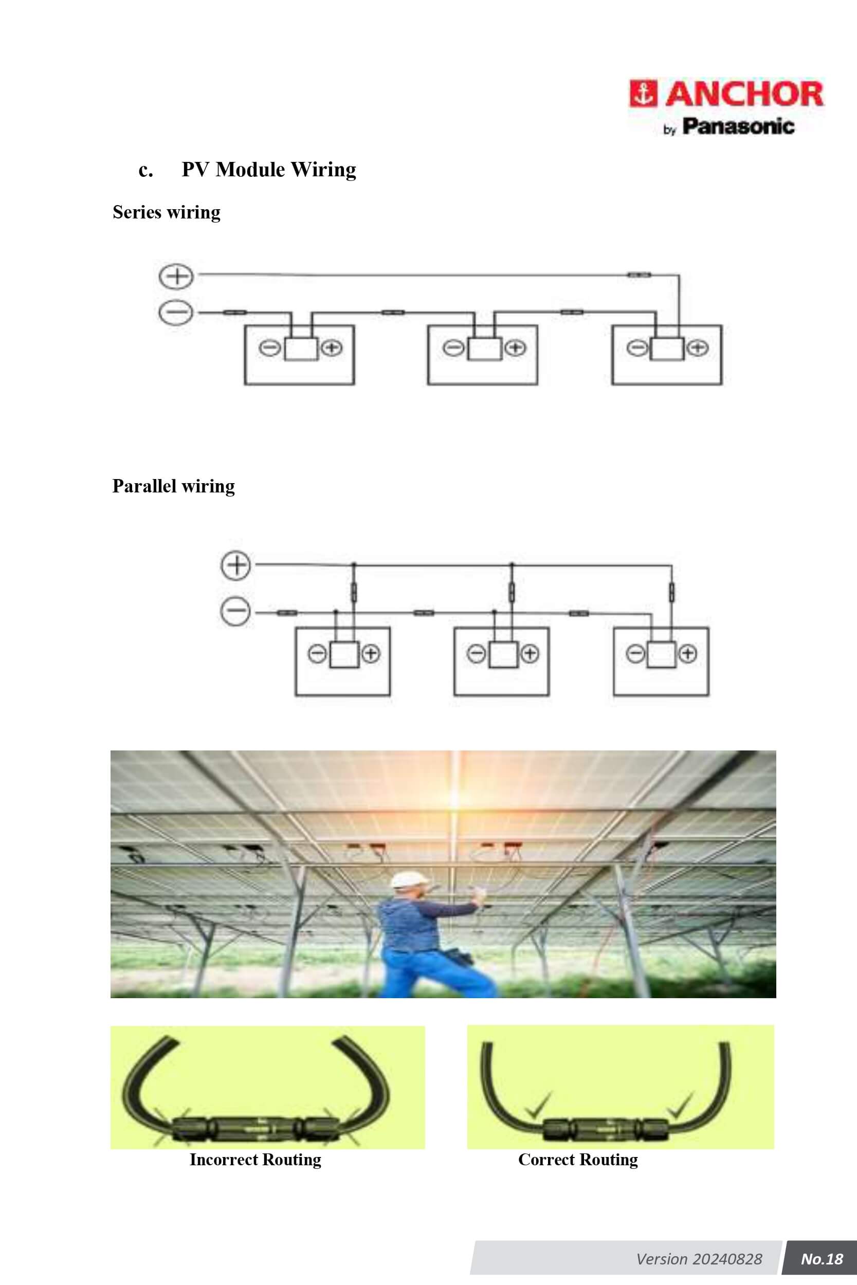 Manual: Hướng dẫn thi công và lắp đặt tấm pin năng lượng mặt trời Panasonic 14 viet nam solar dien mat troi huong dan lap dat tam pin panasonic 19