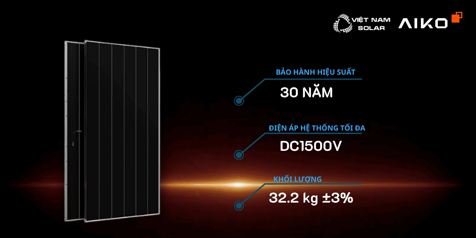 AIKO-A665-MDE72Dw - Tấm Pin NLMT Aiko 665WP - STELLAR 3N+72 2 cong suat lon hon gia tri dau tu cao hon 1