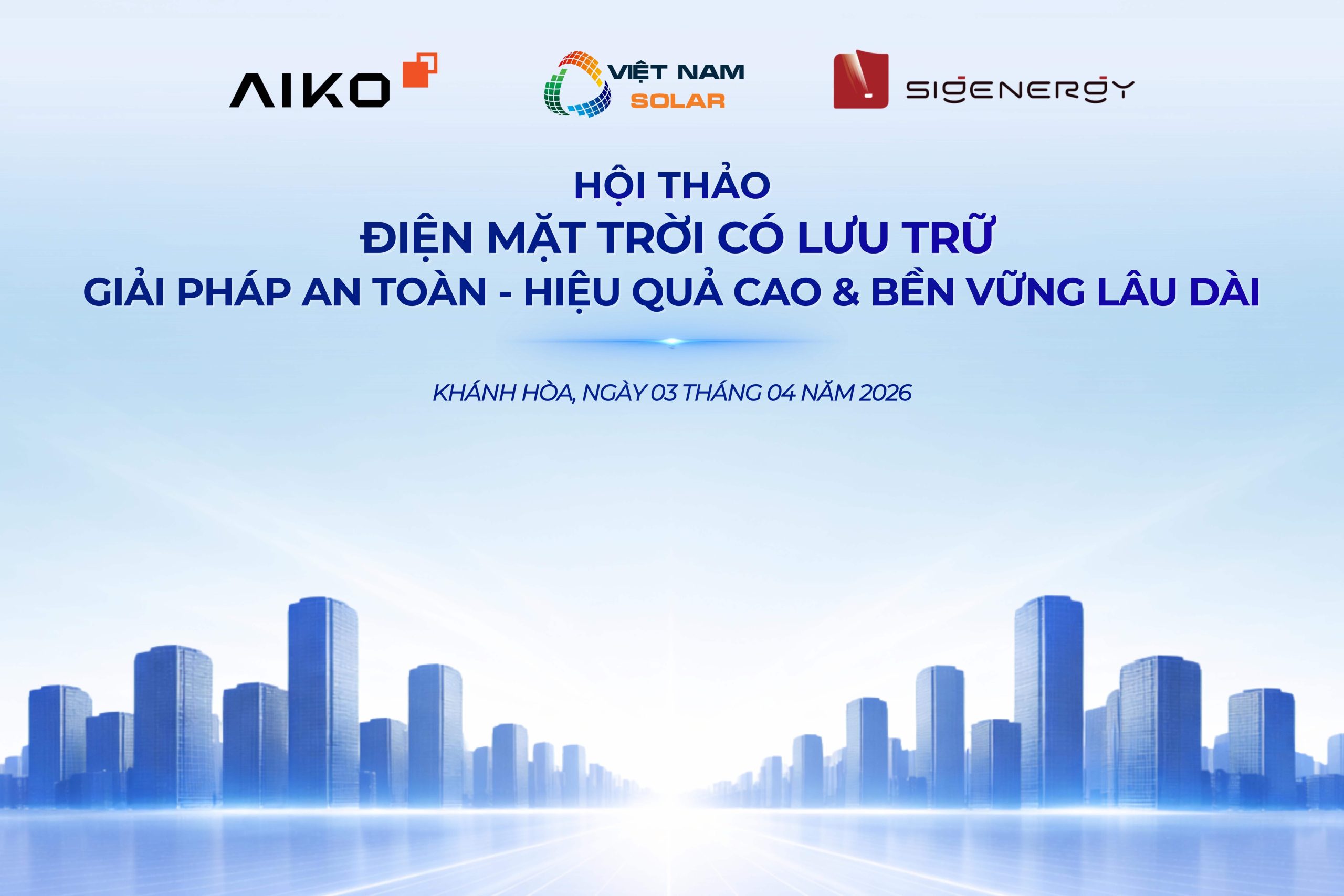 Hội Thảo: Điện Mặt Trời Có Lưu Trữ – Giải Pháp An Toàn – Hiệu Quả Cao & Bền Vững Lâu Dài 2 BACKDROP web scaled