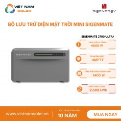SigenMate 2700 Ultra - Bộ Lưu Trữ Điện Mặt Trời Mini