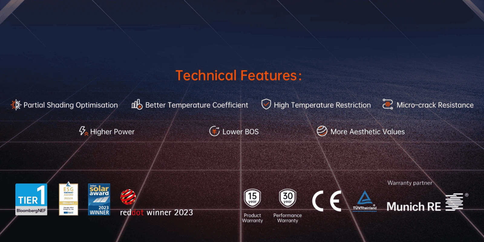 AIKO-A610-MAH72Dw - Tấm Pin NLMT Aiko 610WP - COMET 2N+ 2 AIKO A610 MAH72Dw