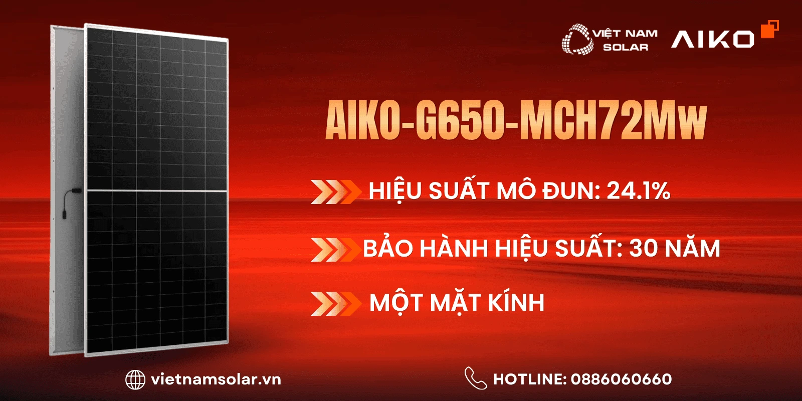 AIKO-G650-MCH72Mw - Tấm Pin NLMT Aiko 650WP - COMET 2U72 2 cong suat lon hon hieu qua dau tu cao hon 1 1
