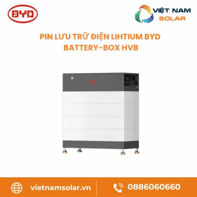 Battery-Box HVB - Pin Lưu Trữ Điện Lihtium BYD HVB Từ 5.9kWh - 89.07 kWh