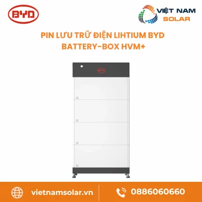 Battery-Box HVM+ - Pin Lưu Trữ Điện Lithium BYD HVM+ 8.3kWh - 66.2kWh