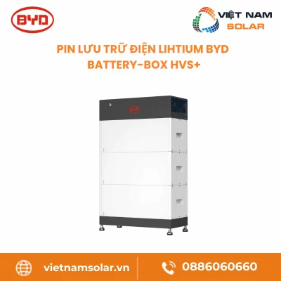 Battery-Box HVS+ – Pin Lưu Trữ Điện Lithium BYD HVS+ 5.12kWh - 38.4kWh