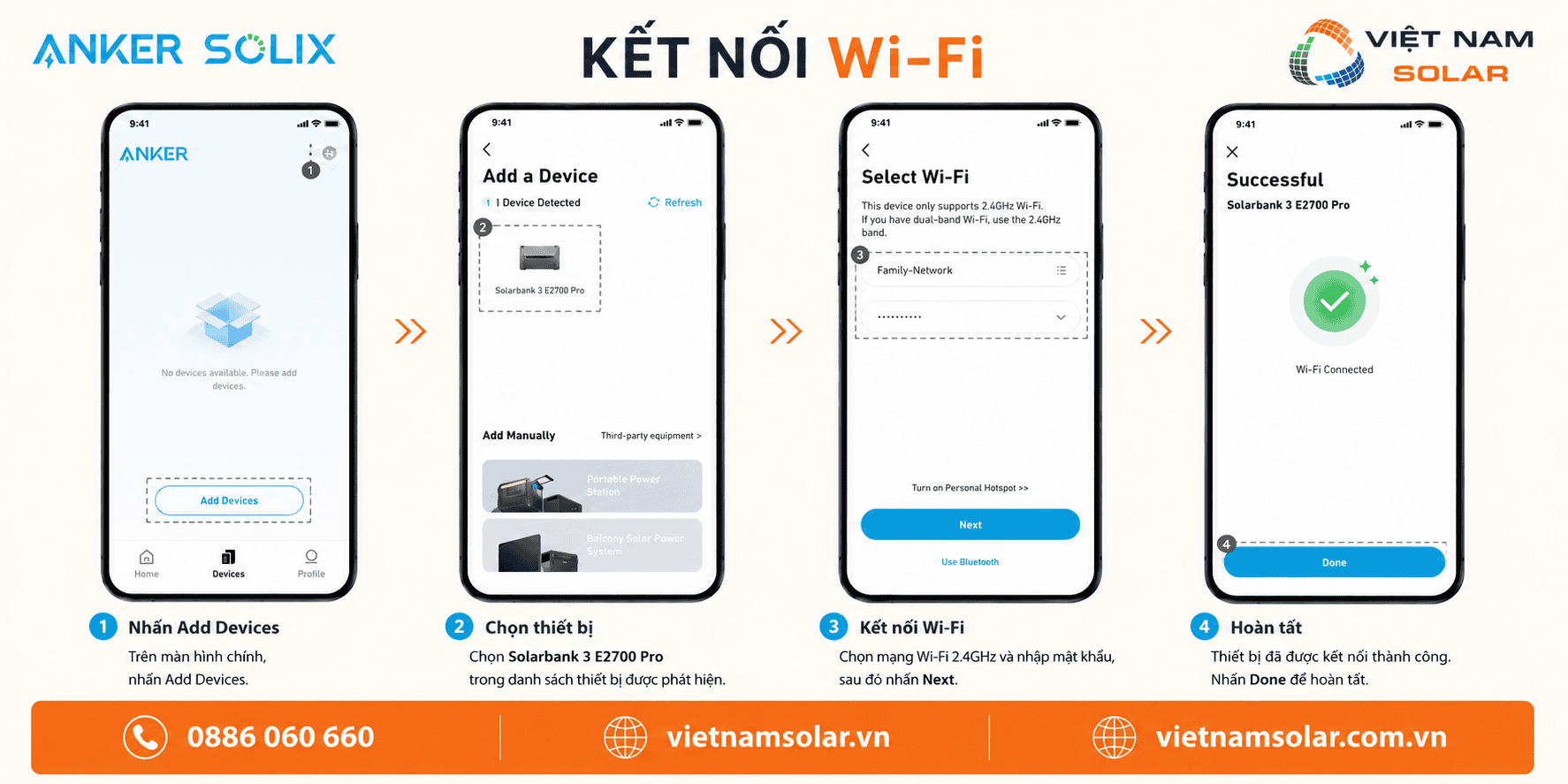 14 cach ket noi wifi bo luu tru dien mat troi anker solix solarbank 3