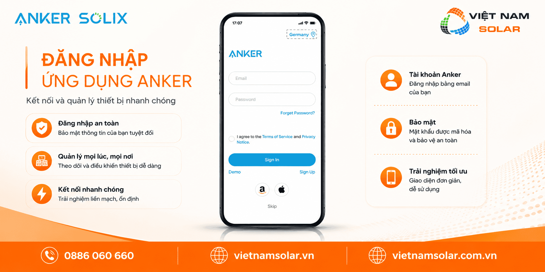 13 dang nhap ung dung anker bo luu tru dien mat troi anker solix solarbank 3 1