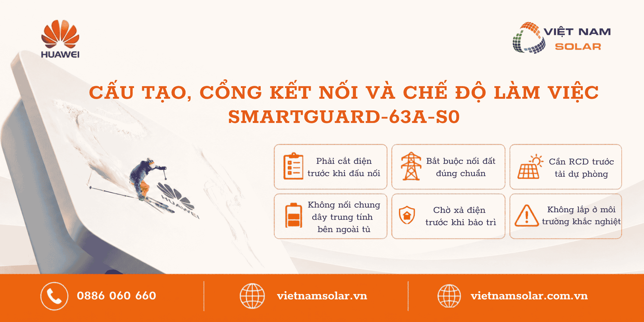 SmartGuard-63A-S0 - Tủ Điện Huawei 1 Pha - Bảo hành 10 năm 2 cau tao cong ket noi smartguard 63a s0 tu dien huawei 1 pha bao hanh 10 nam