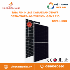 CS7N-740TB-AG-Tấm Pin NLMT Canadian Topbihiku7 740WP-TOPCon Gen2 210