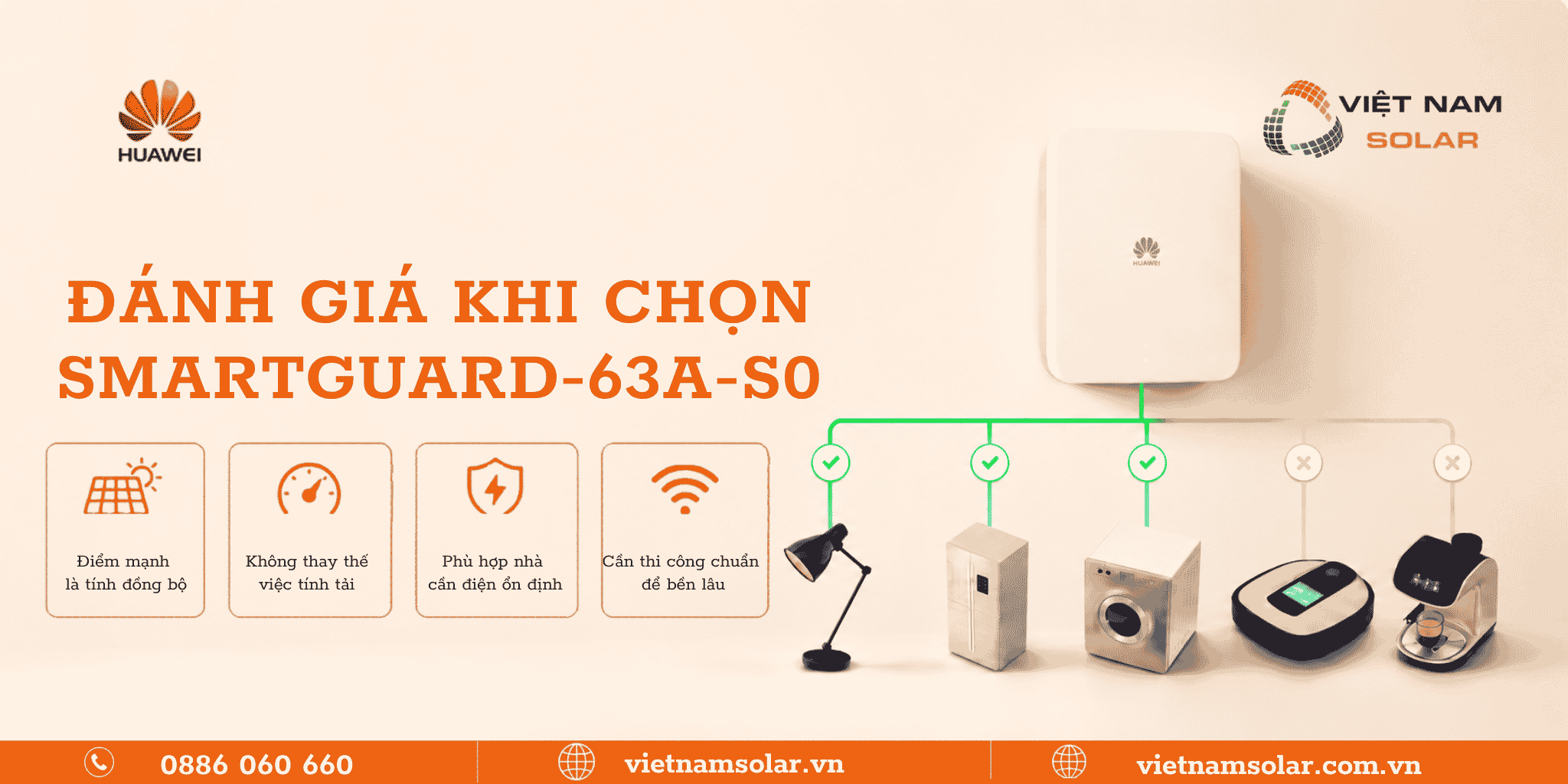 SmartGuard-63A-S0 - Tủ Điện Huawei 1 Pha - Bảo hành 10 năm 3 danh gia khi chon smartguard 63a s0 tu dien huawei 1 pha bao hanh 10 nam