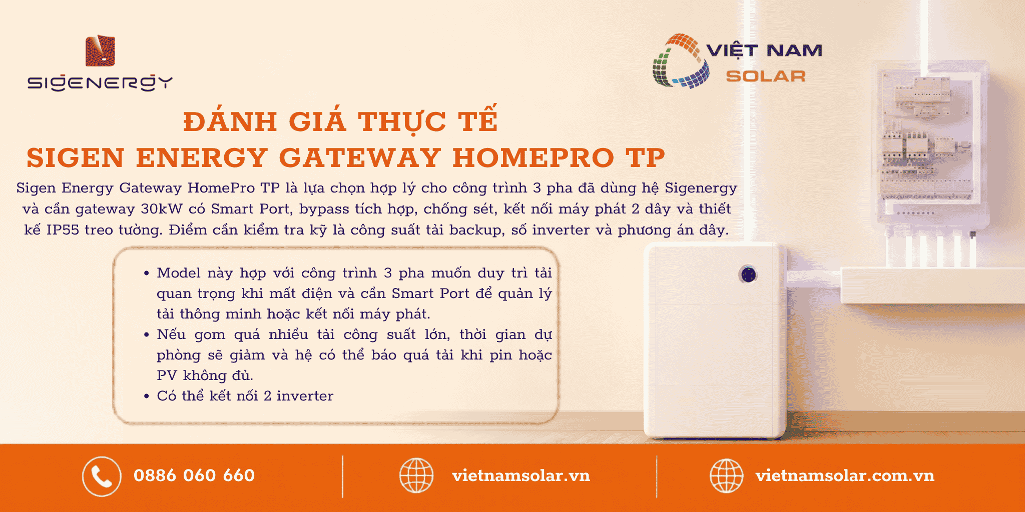 Sigen Energy Gateway HomePro TP - Tủ Điện Gateway Sigenergy 3 pha (CB 100A) 3 danh gia thuc te sigen energy gateway homepro tp tu dien gateway sigenergy 3 pha cb 100a