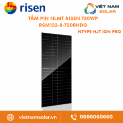 RSM132-8-730BHDG-Tấm Pin NLMT Risen 730WP Ntype HJT ion Pro