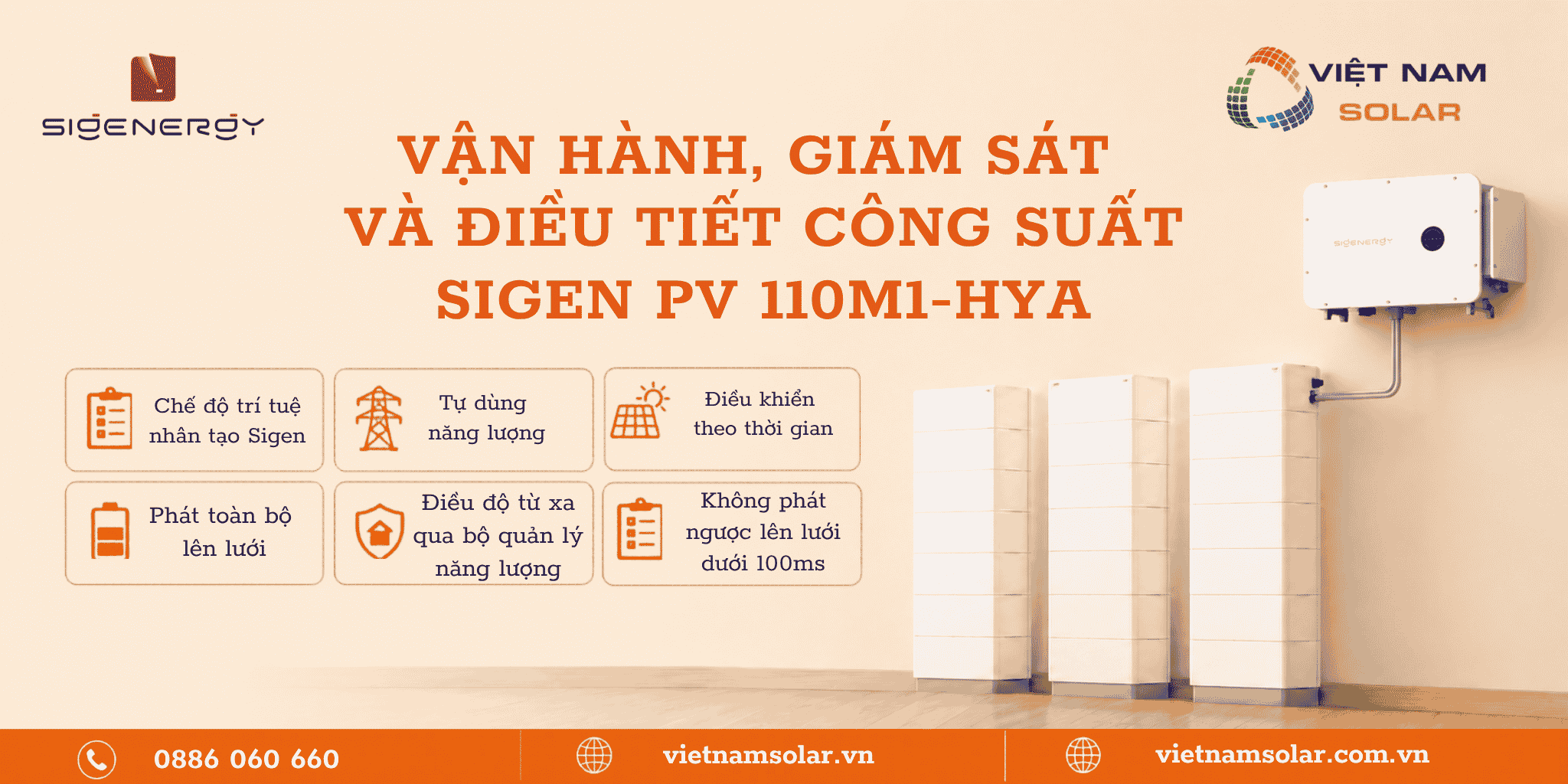 Sigen PV 110M1-HYA - Inverter Hybrid Điều Tiết Sigenergy 3 Pha 110kW 3 van hanh giam sat sigen pv 110m1 hya inverter hybrid dieu tiet sigenergy 3 pha 110kw