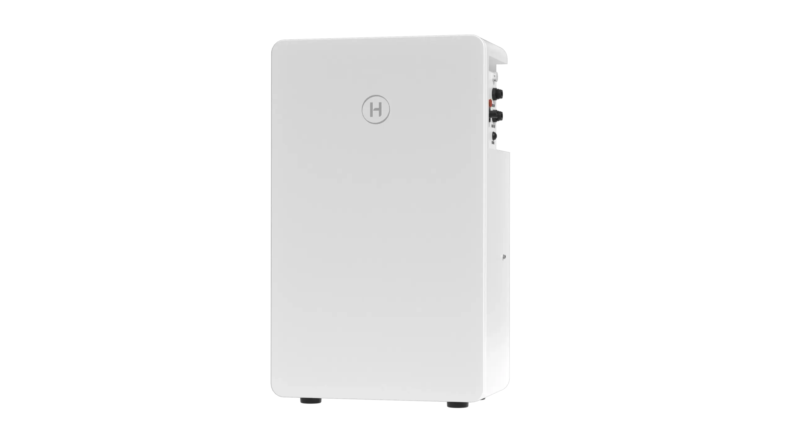 LB-10D-G3 - Pin Lưu Trữ Điện Lithium Hoymiles 10kWh (Áp Thấp) 4 Cụm cực và cổng giao tiếp của pin lưu trữ Hoymiles LB-10D-G3