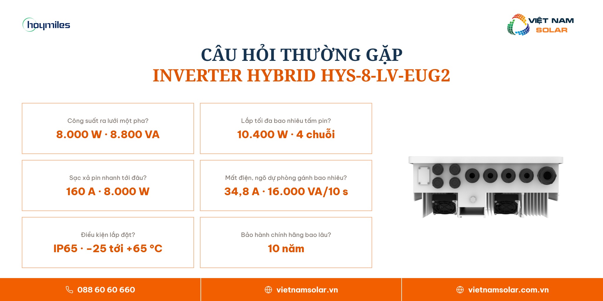 HYS-8-LV-EUG2 - Inverter Hybrid Hoymiles 8kW 1 Pha (Áp Thấp) 14 HYS-8-LV-EUG2 - câu hỏi thường gặp, inverter hybrid Hoymiles 8kW 1 pha áp thấp