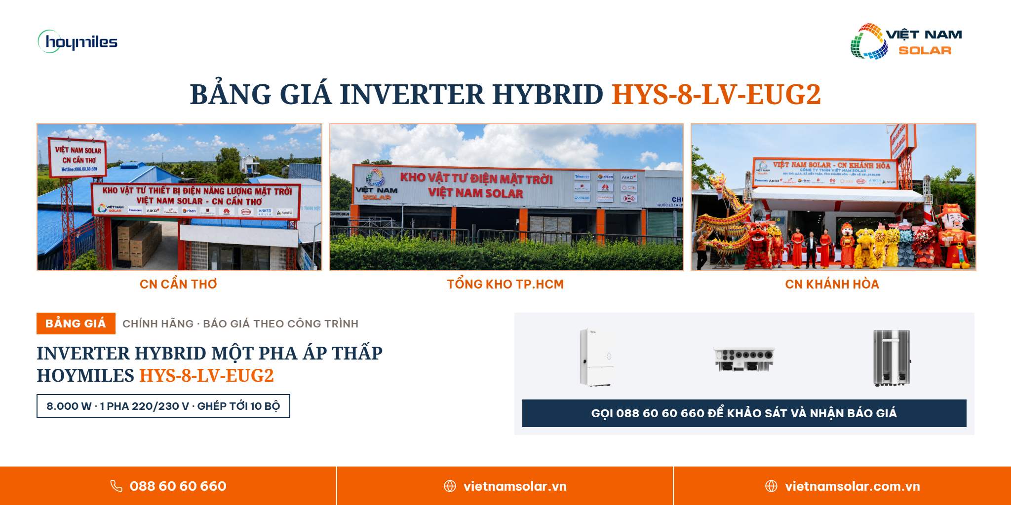 HYS-8-LV-EUG2 - Inverter Hybrid Hoymiles 8kW 1 Pha (Áp Thấp) 12 HYS-8-LV-EUG2 - giá và cách nhận báo giá, inverter hybrid Hoymiles 8kW 1 pha áp thấp