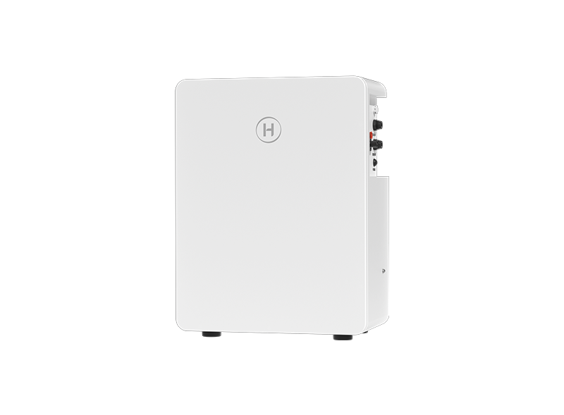 LB-6D-G3 - Pin Lưu Trữ Điện Lithium Hoymiles 6kWh (Áp Thấp) 4 Cụm cực dương, cực âm, COM IN, COM OUT và POWER của LB-6D-G3